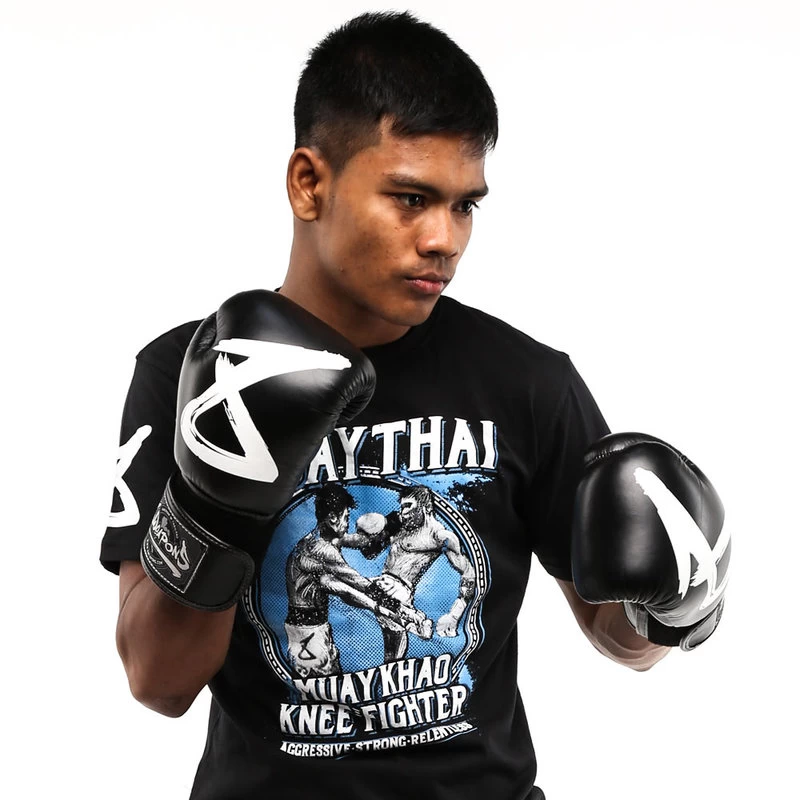 8 Weapons Big 8 Premium Bokshandschoenen Leder Zwart 7 8 Weapons Big 8 Premium Bokshandschoenen Leder Zwart - Afbeelding 5