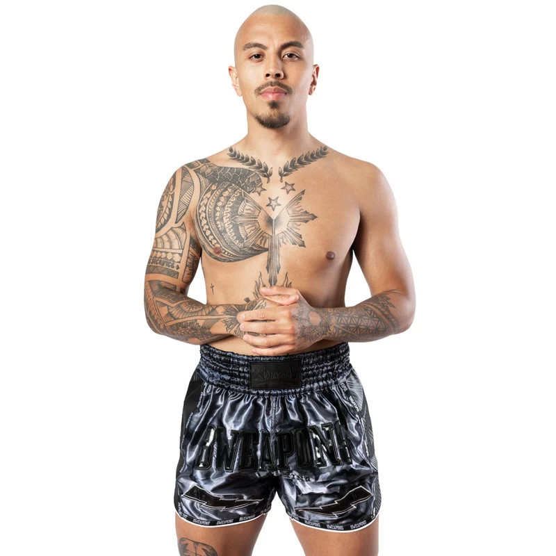 8 Weapons Muay Thai Short Carbon Night Cam 4 8 Weapons Muay Thai Short Carbon Night Cam - Afbeelding 2