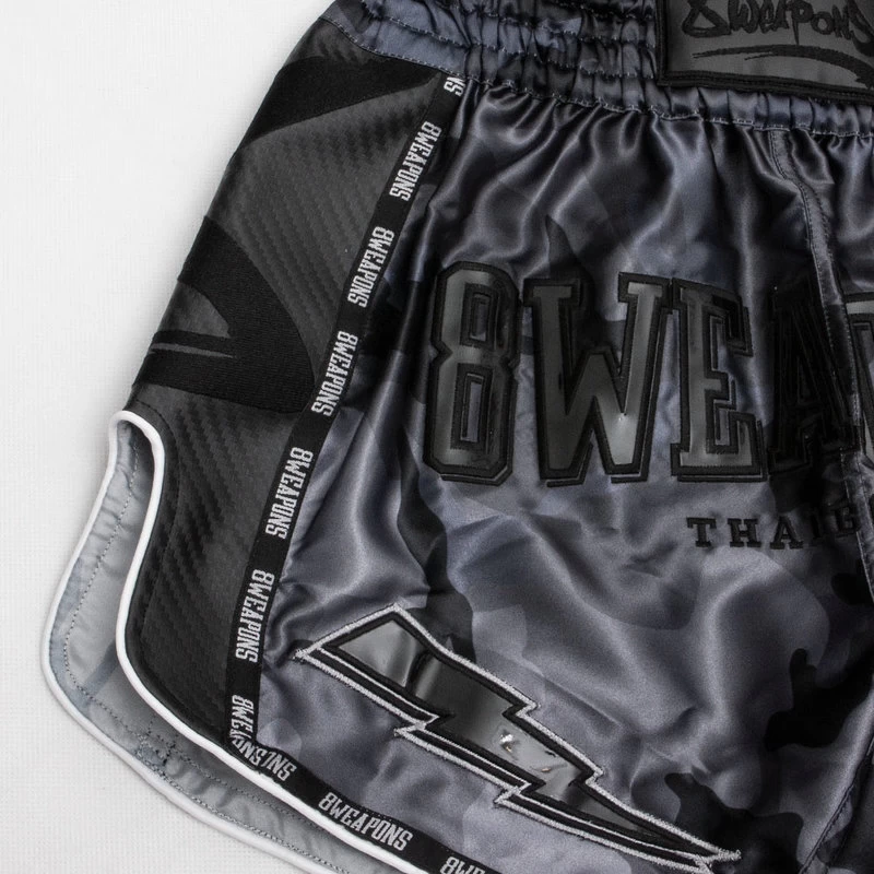 8 Weapons Muay Thai Short Carbon Night Cam 3 8 Weapons Muay Thai Short Carbon Night Cam