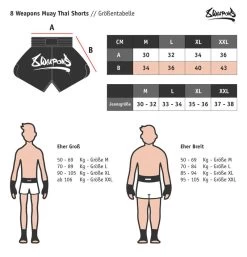 8 Weapons Muay Thai Short Yummie Groen