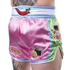 8 Weapons Muay Thai Short Yummie Pink