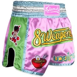 8 Weapons Muay Thai Short Yummie Pink 13 8 Weapons Muay Thai Short Yummie Pink -Boksen Winkel 8 weapons 8 weapons muay thai short yummie pink 5