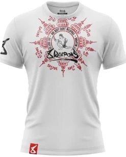 8 Weapons Muay Thai T-Shirt Eight Ways Yant Wit Rood -Boksen Winkel 8 weapons 8 weapons muay thai t shirt eight ways y 10