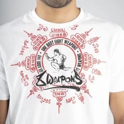 8 Weapons Muay Thai T-Shirt Eight Ways Yant Wit Rood -Boksen Winkel 8 weapons 8 weapons muay thai t shirt eight ways y 12