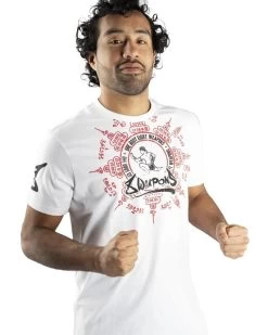 8 Weapons Muay Thai T-Shirt Eight Ways Yant Wit Rood -Boksen Winkel 8 weapons 8 weapons muay thai t shirt eight ways y 13