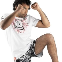 8 Weapons Muay Thai T-Shirt Eight Ways Yant Wit Rood -Boksen Winkel 8 weapons 8 weapons muay thai t shirt eight ways y 14