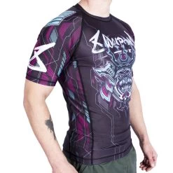 8 WEAPONS Rash Guard Korte Mouw 2.0 CYBER -Boksen Winkel 8 weapons 8 weapons rash guard korte mouw 20 cyber 3