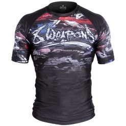 8 WEAPONS Rash Guard Korte Mouw Cut Like A Blade -Boksen Winkel 8 weapons 8 weapons rash guard korte mouw cut like 3
