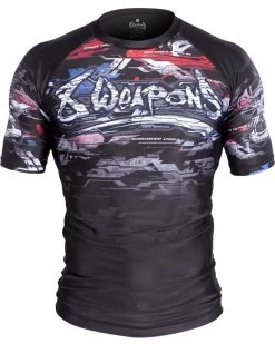 8 WEAPONS Rash Guard Korte Mouw Cut Like A Blade -Boksen Winkel 8 weapons 8 weapons rash guard korte mouw cut like 4
