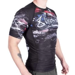 8 WEAPONS Rash Guard Korte Mouw Cut Like A Blade -Boksen Winkel 8 weapons 8 weapons rash guard korte mouw cut like 5