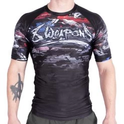 8 WEAPONS Rash Guard Korte Mouw Cut Like A Blade -Boksen Winkel 8 weapons 8 weapons rash guard korte mouw cut like 6