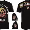 Affliction Gracie Fighter T-shirt Zwart UFC MMA-kleding -Boksen Winkel affliction clothing affliction gracie fighter t sh