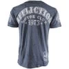 Affliction Lucky Shot Ronde Hals T Shirt Blauw