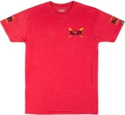 Bad Boy Aztec Warrior T-shirt Rood