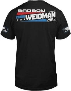 Bad Boy Chris Weidman UFC 175 Walkout T-shirt Zwart