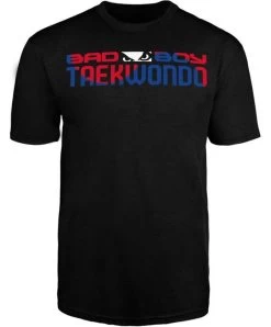 Bad Boy Kids TAEKWONDO DISCIPLINE T-shirt Zwart -Boksen Winkel bad boy bad boy kids taekwondo discipline t shirt 3