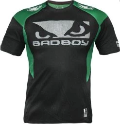 Bad Boy Performance Dry Fit Walk In T-shirt Zwart Groen 10 Bad Boy Performance Dry Fit Walk In T-shirt Zwart Groen -Boksen Winkel bad boy bad boy performance dry fit walk in t shir 3