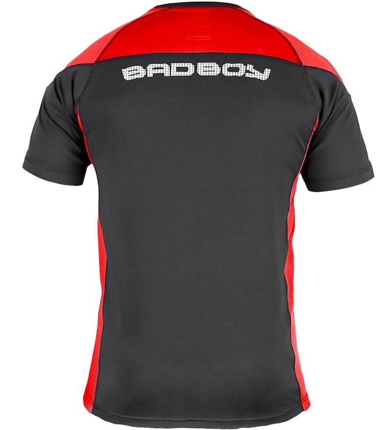 Bad Boy Performance Walkout 2.0 T Shirt Zwart Rood 5 Bad Boy Performance Walkout 2.0 T Shirt Zwart Rood - Afbeelding 3