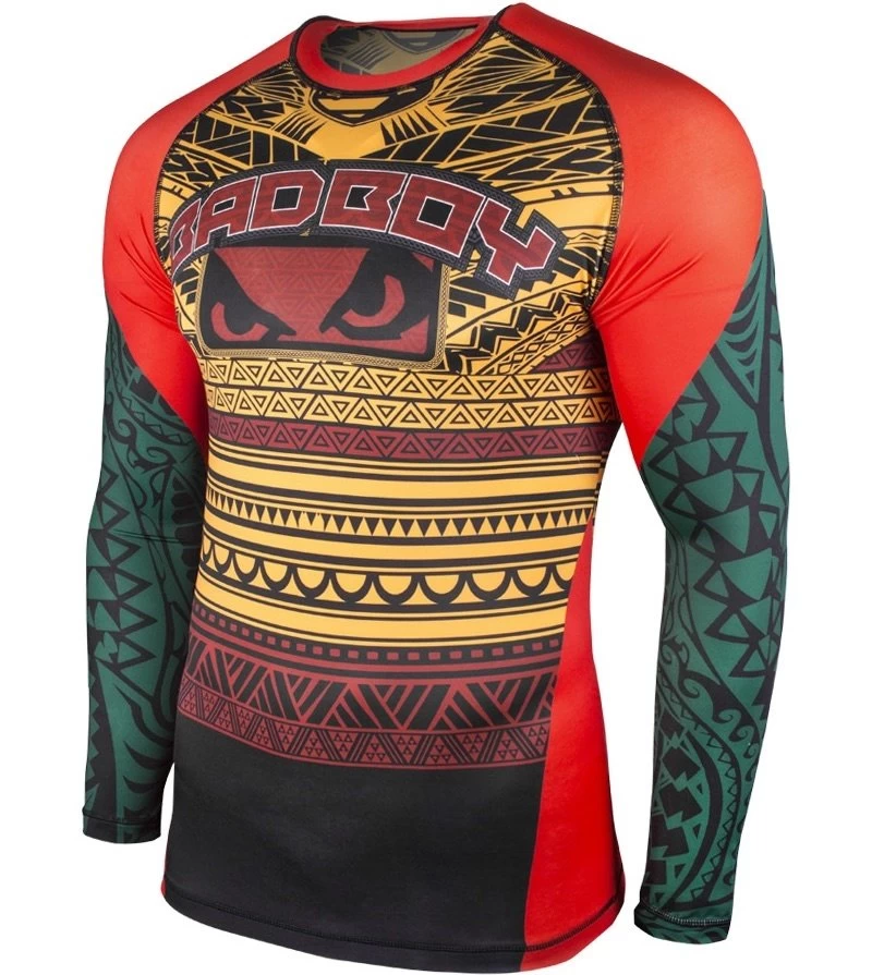Bad Boy Rashguard Art Of Lua Yellow Green MMA Shop Nederland 6 Bad Boy Rashguard Art Of Lua Yellow Green MMA Shop Nederland - Afbeelding 4