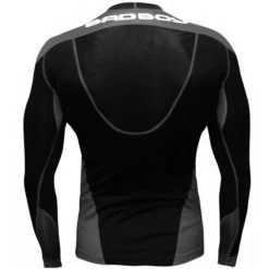 Bad Boy Sphere Compressie Top Rash Guard L/S Zwart Grijs