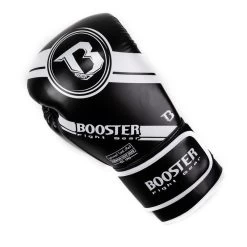 Booster Bokshandschoenen BG Premium Striker 1 Zwart Wit -Boksen Winkel booster booster bokshandschoenen bg premium strike 2