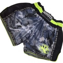 Booster Kickboks Broekjes TBT Pro 4.21 Camo Grijs Geel -Boksen Winkel booster booster kickboks broekjes tbt pro 421 camo 1