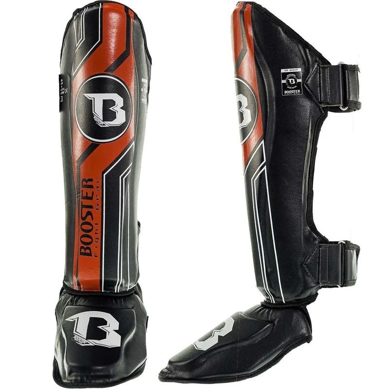 Booster Kickboks Scheenbeschermers Pro Range BSG V 9 Zwart Rood 5 Booster Kickboks Scheenbeschermers Pro Range BSG V 9 Zwart Rood - Afbeelding 3