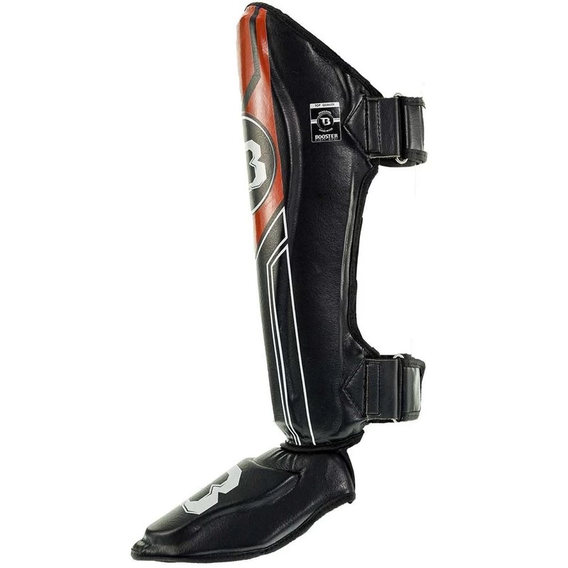 Booster Kickboks Scheenbeschermers Pro Range BSG V 9 Zwart Rood 6 Booster Kickboks Scheenbeschermers Pro Range BSG V 9 Zwart Rood - Afbeelding 4