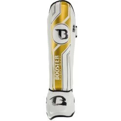 Booster Kickboks Scheenbeschermersย Pro Range BSG V 9 Wit Goud