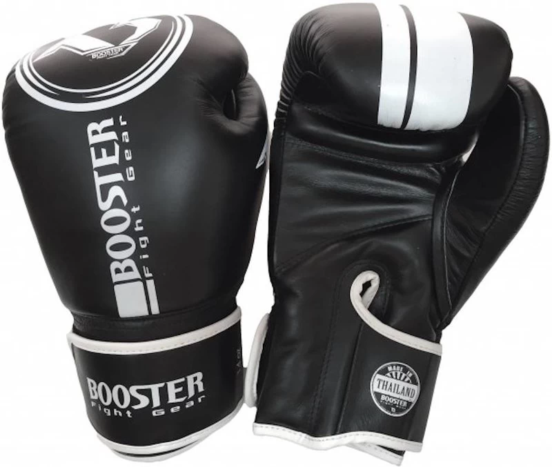 Booster (Kick)Bokshandschoenen BGL Dominance 1 Zwart Wit 4 Booster (Kick)Bokshandschoenen BGL Dominance 1 Zwart Wit - Afbeelding 2