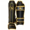 Booster Kickboxing Scheenbeschermers Pro Range BSG 1 V6 Zwart Geel -Boksen Winkel booster booster kickboxing scheenbeschermers pro r 1