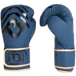 Booster Kids Elite V2.4 Bokshandschoenen Blauw Zwart Goud