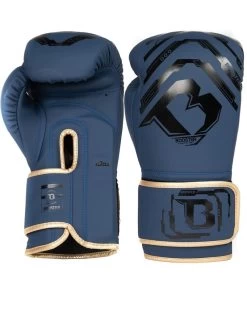 Booster Kids Elite V2.4 Bokshandschoenen Blauw Zwart Goud -Boksen Winkel booster booster kids elite v24 bokshandschoenen bl 6