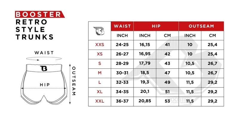 Booster Muay Thai Short Ad Oxford Corpus Kickboks Broek 6 Booster Muay Thai Short Ad Oxford Corpus Kickboks Broek - Afbeelding 4