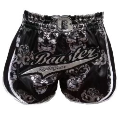 Booster Muay Thai Short Retro Skull Zwart -Boksen Winkel booster booster muay thai short retro skull zwart 3