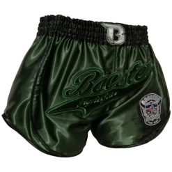 Booster Muay Thai Short Retro Slugger 2 Groen -Boksen Winkel booster booster muay thai short retro slugger 2 gr 2
