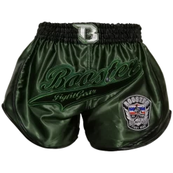 Booster Muay Thai Short Retro Slugger 2 Groen -Boksen Winkel booster booster muay thai short retro slugger 2 gr 3