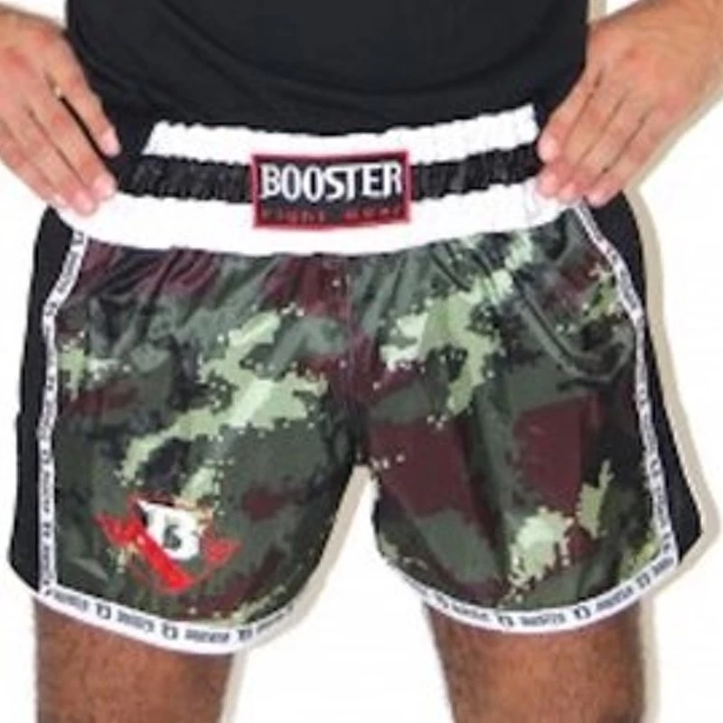 Booster Muay Thai Short TBT Pro 4.22 Camo Groen Kickboks Broekje 3 Booster Muay Thai Short TBT Pro 4.22 Camo Groen Kickboks Broekje