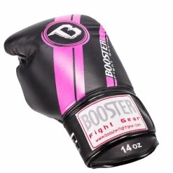 Booster Pro Range Bokshandschoenen BGL 1 V3 Black Pink Foil -Boksen Winkel booster booster pro range bokshandschoenen bgl 1 v 10