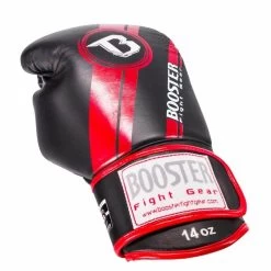 Booster Pro Range Bokshandschoenen BGL 1 V3 Black Red Foil -Boksen Winkel booster booster pro range bokshandschoenen bgl 1 v 6
