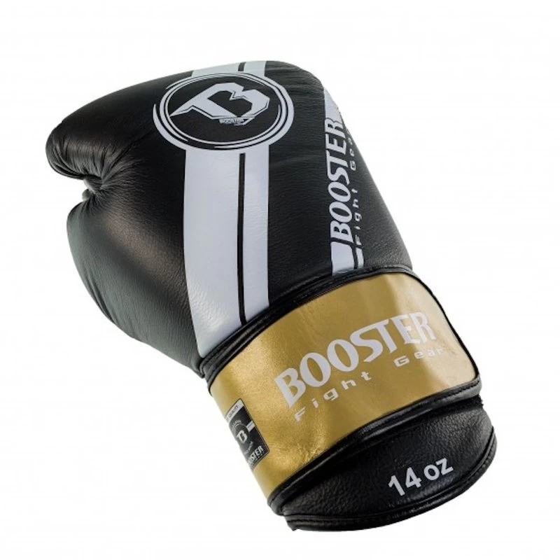 Booster Pro Range Bokshandschoenen BGL V3 Zwart Wit Goud 4 Booster Pro Range Bokshandschoenen BGL V3 Zwart Wit Goud - Afbeelding 2