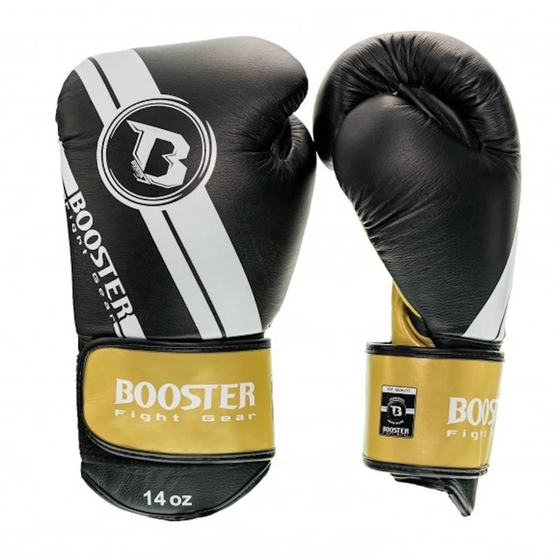 Booster Pro Range Bokshandschoenen BGL V3 Zwart Wit Goud 5 Booster Pro Range Bokshandschoenen BGL V3 Zwart Wit Goud - Afbeelding 3