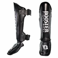 Booster Pro Range BSG V 3 Kickboks Scheenbeschermers Black Foil