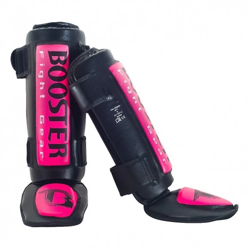 Booster Thai Striker Kickboxing Scheenbeschermers Pink Booster Fightgear 5 Booster Thai Striker Kickboxing Scheenbeschermers Pink Booster Fightgear - Afbeelding 3