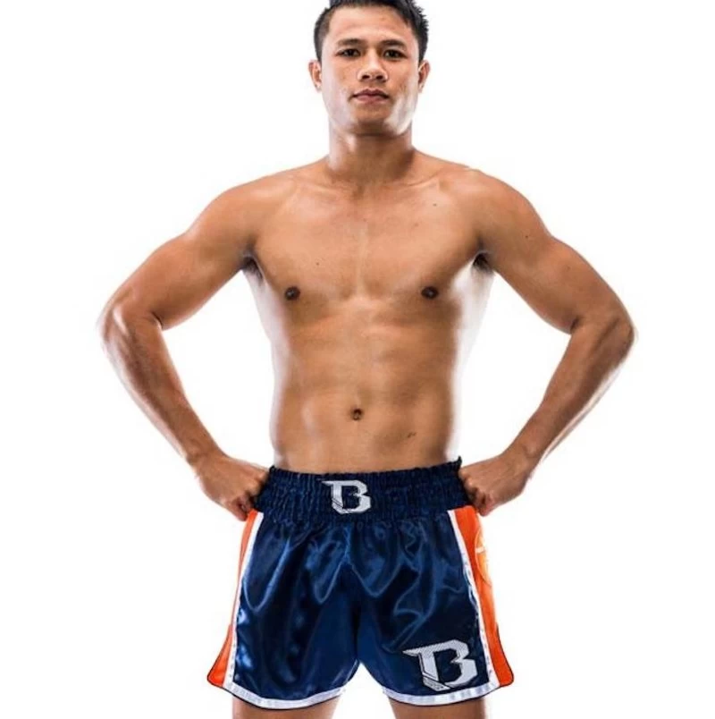 Booster Thaiboks Broekjes TBT Pro 4.37 Blue Orange Kickboks Shorts 10 Booster Thaiboks Broekjes TBT Pro 4.37 Blue Orange Kickboks Shorts - Afbeelding 8
