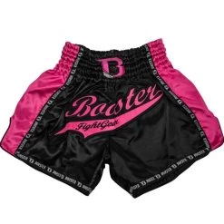 Booster Thaiboks Shorts Slugger TBT PRO Zwart Roze -Boksen Winkel booster booster thaiboks shorts slugger tbt pro zw 2