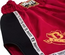 Booster Vechtbroekje Kickboks Shorts TBT PRO 4.25 Rood -Boksen Winkel booster booster vechtbroekje kickboks shortstbt pr 2
