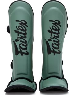 Fairtex Booster FXB Kickboks Scheenbeschermers Groen -Boksen Winkel fairtex fairtex booster fxb kickboks scheenbescher 2