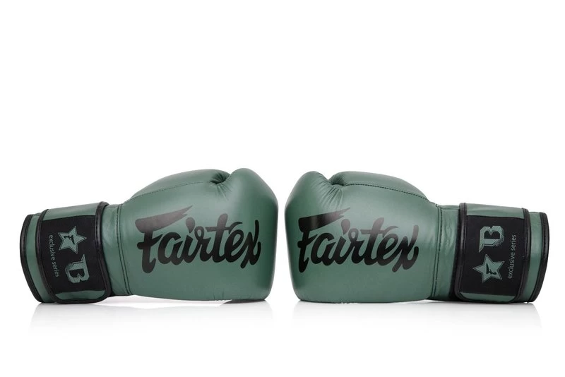 Fairtex Booster FXB Leren Bokshandschoenen Groen 7 Fairtex Booster FXB Leren Bokshandschoenen Groen - Afbeelding 5