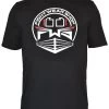 Fightwear Shop Ring Logo T Shirt Kids Zwart Wit Rood -Boksen Winkel fightwear shop fightwear shop ring logo t shirt ki 2